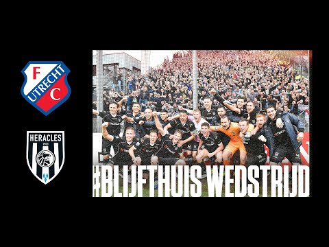 #BlijfThuis Wedstrijd: FC Utrecht - Heracles Almelo | Play-offs | 22-05-2016
