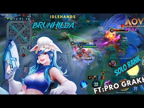 Brunhilda Gameplay;AOV || MVP || Ft;Pro Grakk (@idlehands1571 )