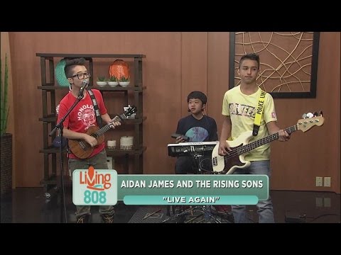 Aidan James and the Rising Sons perform at Ala Moana Center on July 4th!