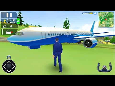 Flying Boeing 777 and Helicopter in a Huge Open World HFPS Simulator - Android IOS Gameplay.