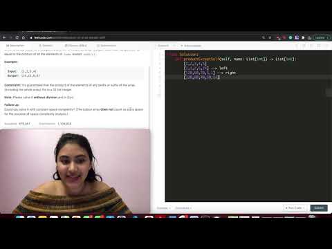 Product of Array Except Self - LeetCode 238 Python