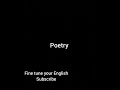Poetry by Marianne Moore summary in English
