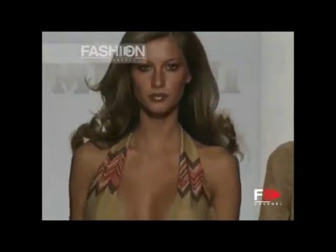Gisele Bundchen   Missoni Fall Winter 2000