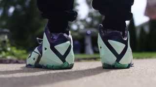 Nike Lebron XI - (Gator King) ASG 2014 NOLA Glow In The Dark On Feet (eXimus Beat)