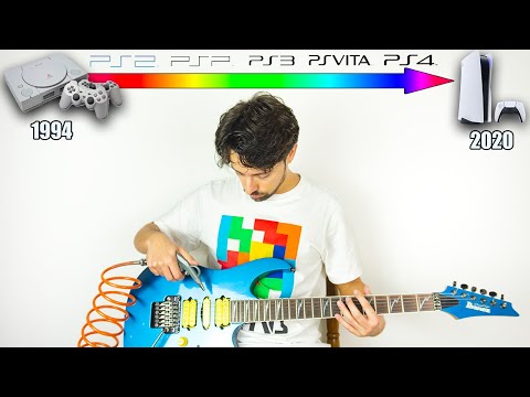 Guy Recreates Every PlayStation Startup Sound On Guitar