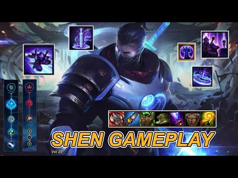 Shen Jungle s10 Gameplay - My Best Shen Plays | Satisfy R Ultimate & Kills - League of Legends 2020