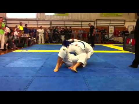 Graeme finneran first fight at nottingham bjj open 2012