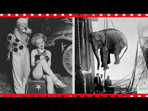 What Circus was like 100 years ago. Insanely Creepy Vintage Circus Photos
