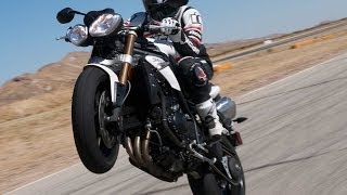 2011 Triumph Speed Triple - Streetfighter Shootout Part 3 - MotoUSA