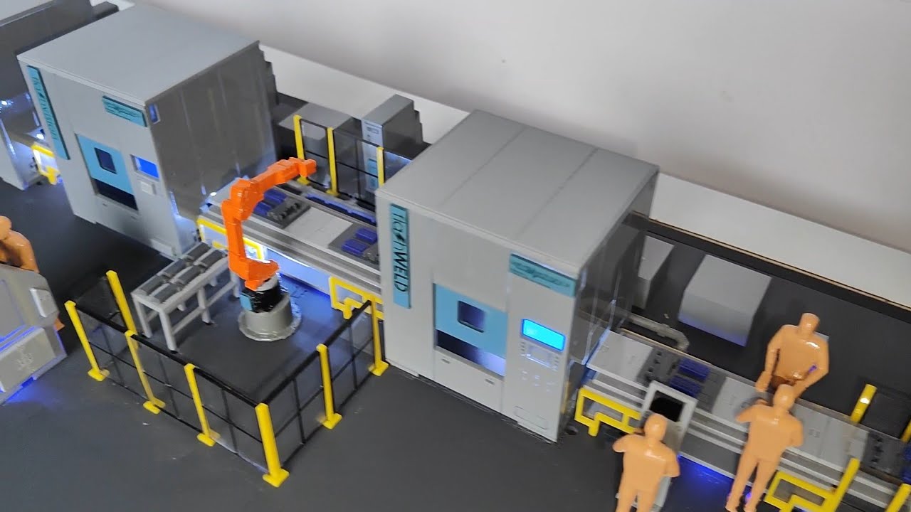 Assembly Line Model | Engineering Models @rapidengineeringmodels