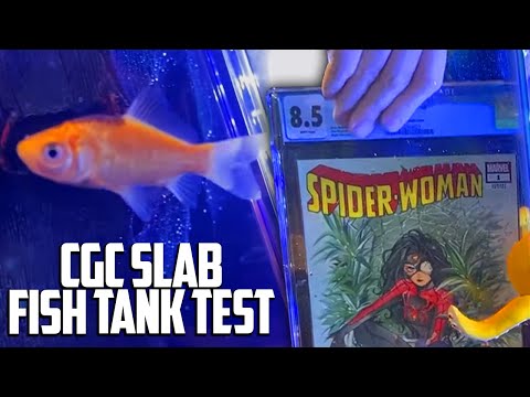 We Fully Submerged a CGC Graded Comic Book in Water... Did it Survive? Comic Book Science Experiment