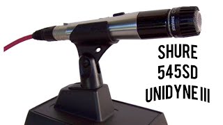 Video thumbnail for The Shure 545SD Unidyne III - Obscure Dynamic Microphone Demo Review by Obscure Mics