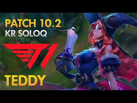 T1 Teddy - Miss Fortune Bot Lane - KDA 12/1/8