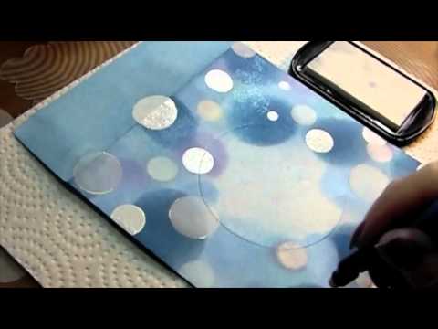 Bokeh Technique Mixed Media Style with Pan Pastels