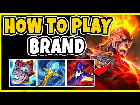 HOW TO PLAY BRAND MID S+ CHAMPION FOR CLIMBING ELO! Guide - League of Legends