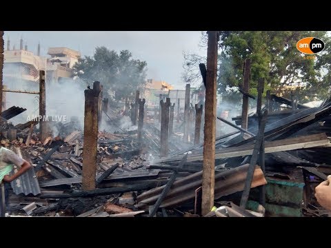 Fire Accident at tagarapuvalasa Market