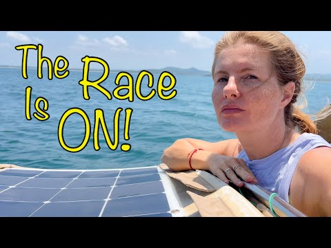 It's Always a Race When 2 Sailboat's are Headed in the Same Direction!! (Calico Skies Sailing Ep153)