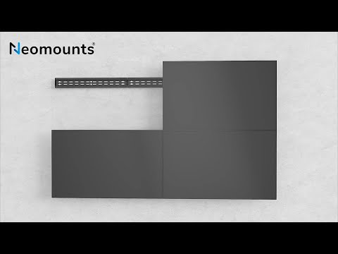 Neomounts LED-VW1000BLACK Videowall-Wandhalterung video preview