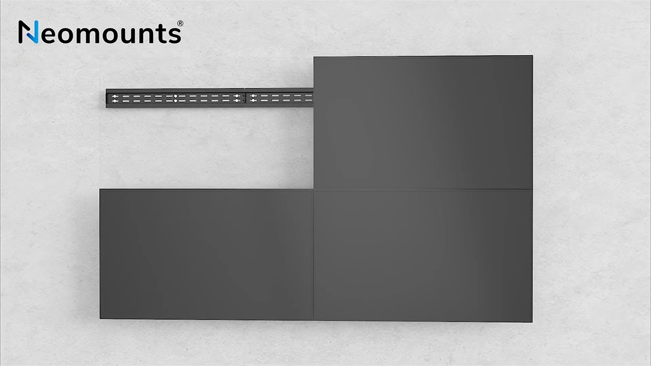 Video instructivo de montaje para el Neomounts LED-VW1000BLACK Soporte de pared