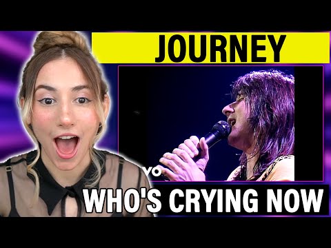 Journey - Who's Crying Now (Live 1981) | Singer Musician - Reaction Analysis