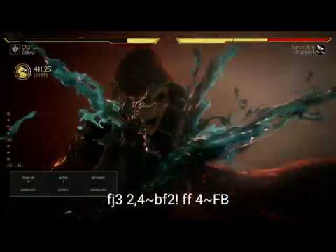 Mortal Kombat 11 Infinite Warden Geras Version 1.0 BnB Kombos