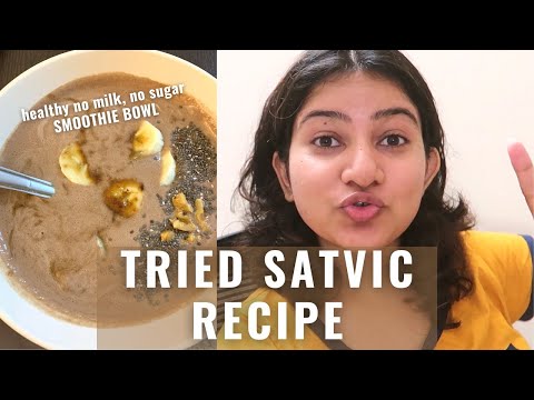 I made Coconut Milk and Healthy Choco Smoothie | Vlog| Shreyashi Jha
