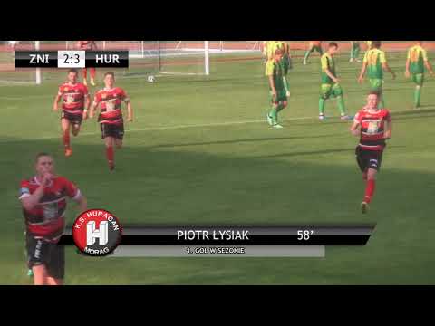 Bramki z meczu Znicz Biała Piska-Kaczkan Huragan Morąg 3:3