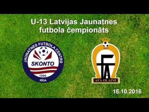 U-13 JFC Skonto - AFA Olaine (Highlights)