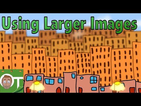 Using larger images - OpenToonz Tutorial