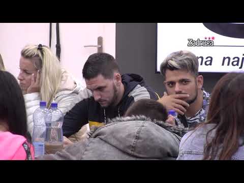 Zadruga 3 - Definitivno je kraj Miljanine i Zoline veze - 28.11.2019.