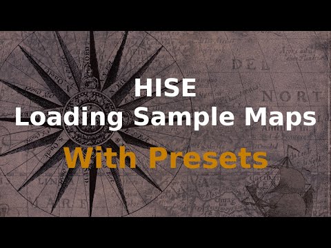 How to change sample maps with presets in HISE