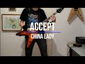 Accept - China Lady  (Rhythm Guitar Cover)