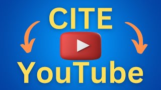 How to cite YouTube in MLA