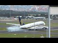 VIRAL WILDEST A380 LANDING EVER CAPTURED Singapore Airbus A380 Crazy Landing Sydney Airport