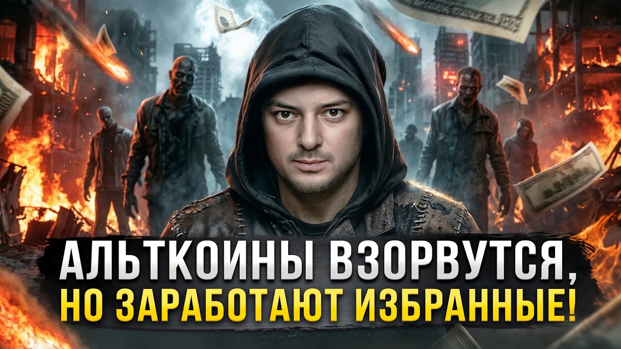 АЛЬТКОИНЫ ВЗОРВУТСЯ, НО ЗАРАБОТАЮТ ИЗБРАННЫЕ!