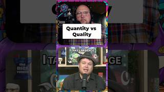 Quantity vs. Quality #shorts