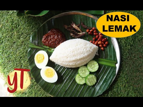 Malaysian Nasi Lemak Recipe - Yummy Tummy