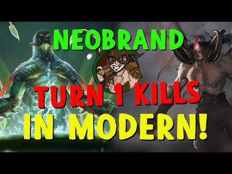 Killing ON TURN 1 In Modern! Neobrand IS BACK!