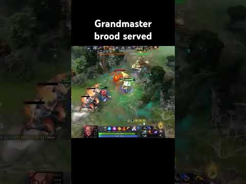 Clash of Grandmasters #broodmother #invoker #dota2 #dota2gameplay
