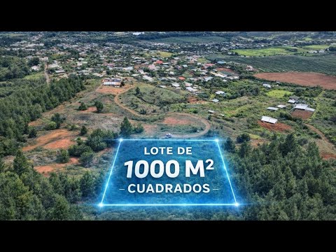 REF # 1085 A LOTE 1000m2 boler la cumbre valle 