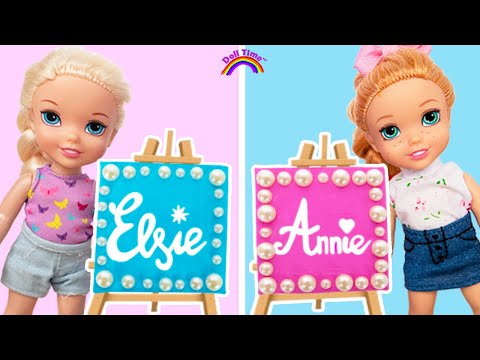 Art Class with Elsie and Annie 🎨