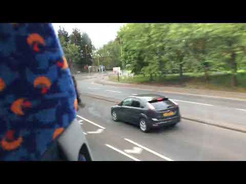 Revs! Volvo B11RT/Plaxton Elite i YX68UAR - Stagecoach Midlands 54608