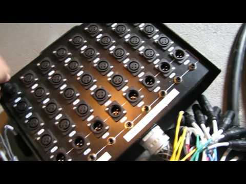 Using a snake splitter to send a signal to FOH and monitors at the same time