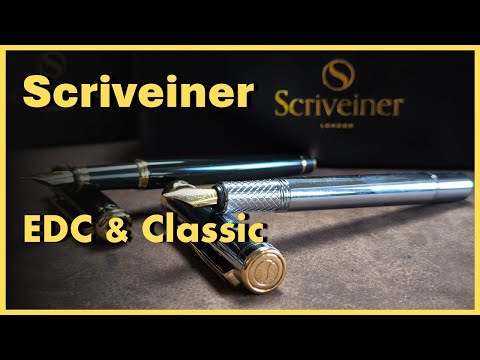 #124 Scriveiner Luxus-EDC und Classic Füller Review