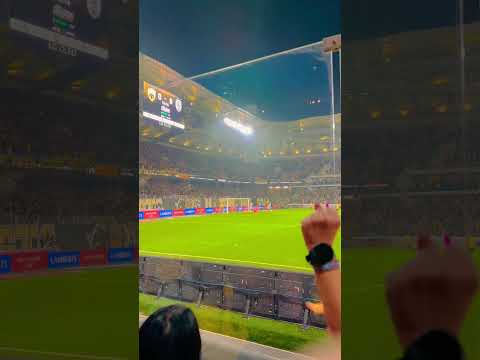 AEK - PAOK I GOAL PINEDA 💛🖤 #football #aek #goals #opaparena #superleague #europaleague