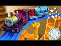 Huge TOMY Track Build and Train Crashes with Thomas and Friends