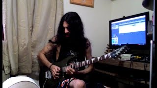 The Lonely Deceased - The Black Dahlia Murder [Solo Cover]