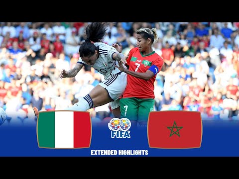 Italy vs Morocco | Highlights | Women's International Friendly 01-07-2023