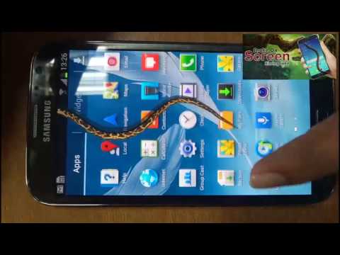 Snake On Screen Hissing Joke : Animated Snake App Video