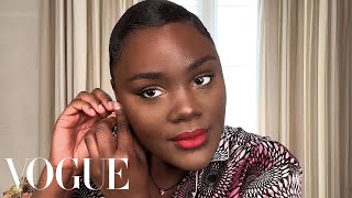 Model Colette Kanza's French Girl Beauty Routine | Beauty Secrets | Vogue